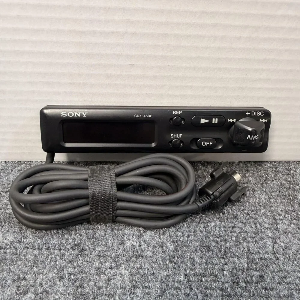 Sony CD Remote Commander Black CDX-45RF Car Audio Wired Controller Unit